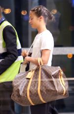 ALICIA VKANDER at Cape Town International Airport in South Africa 02/24/2017