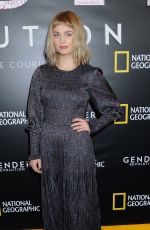 ALISON SUDOL at Gender Revolution: A Journey with Katie Couric Premiere in New York 02/02/2017
