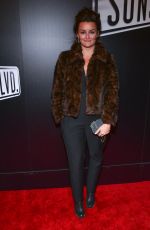 ALISON WRIGHT at SUNSET BLVD Play Openning Night in New York 02/09/2017