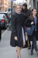 ALLISON WILLIAMS Arrives at AOL Studios in New York 02/21/2017