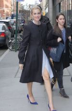 ALLISON WILLIAMS Arrives at AOL Studios in New York 02/21/2017