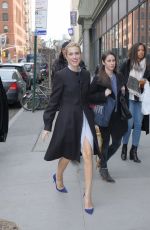 ALLISON WILLIAMS Arrives at AOL Studios in New York 02/21/2017