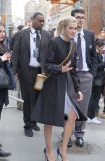 ALLISON WILLIAMS Arrives at AOL Studios in New York 02/21/2017
