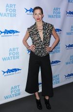 ALYSIA REINER at Art for Water Benefiring Waterkeeper Alliance Charity in New York 02/06/2017