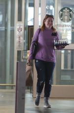 ALYSON HANNIGAN Buys a Cake Out in Los Angeles 02/24/2017