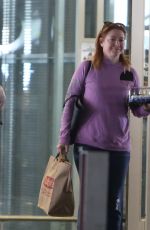 ALYSON HANNIGAN Buys a Cake Out in Los Angeles 02/24/2017