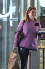 ALYSON HANNIGAN Buys a Cake Out in Los Angeles 02/24/2017