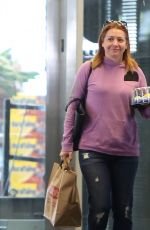 ALYSON HANNIGAN Buys a Cake Out in Los Angeles 02/24/2017