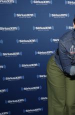 ALYSSA MILANO at SiriusXM at Super Bowl LI Radio Row in Houston 02/03/2017
