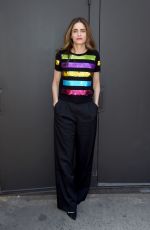 AMANDA PEET at Marc Jacobs Fashion Show at New York Fashion Show 02/16/2017