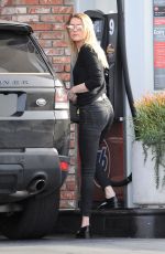 AMBER HEARD at a Gas Station in Santa Monica 02/01/2017