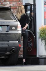 AMBER HEARD at a Gas Station in Santa Monica 02/01/2017