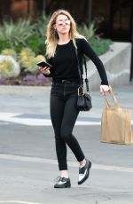 AMBER HEARD at a Gas Station in Santa Monica 02/01/2017