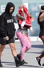 AMBER ROSE Arrives at a Dance Class in Calabasas 02/25/2017