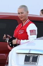 AMBER ROSE Arrives at a Dance Class in Calabasas 02/25/2017