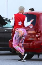 AMBER ROSE Arrives at a Dance Class in Calabasas 02/25/2017