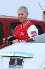 AMBER ROSE Arrives at a Dance Class in Calabasas 02/25/2017
