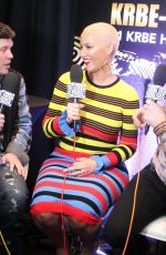 AMBER ROSE at Westwood One Backstage at Grammys 02/09/2017