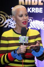 AMBER ROSE at Westwood One Backstage at Grammys 02/09/2017