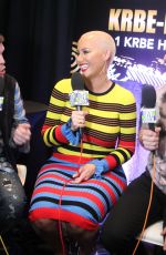 AMBER ROSE at Westwood One Backstage at Grammys 02/09/2017