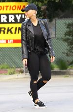 AMBER ROSE Out and About in Studio City 02/10/2017