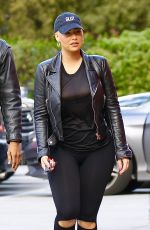AMBER ROSE Out and About in Studio City 02/10/2017