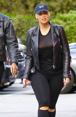 AMBER ROSE Out and About in Studio City 02/10/2017