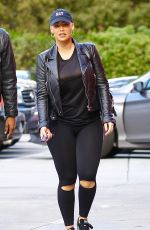AMBER ROSE Out and About in Studio City 02/10/2017