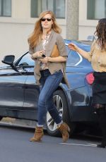 AMY ADAMS Out Shopping in Beverly Hills 02/09/2017