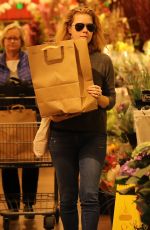 AMY ADAMS Shopping at Bristol Farms in Beverly Hills 02/21/2017