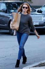 AMY ADAMS Shopping at Bristol Farms in Beverly Hills 02/21/2017