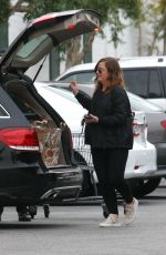 AMY POEHLER Shopping for Grocery at Bristol Farms in West Hollywood 02/25/2017