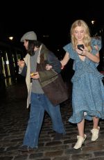 ANAIS GALLAGHER Leaves Mulberry Afterparty in London 02/19/2017