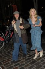 ANAIS GALLAGHER Leaves Mulberry Afterparty in London 02/19/2017