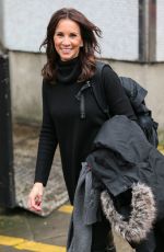 ANDREA MCLEAN Leaves ITV Studios in London 02/10/2017