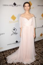 ANGELA SARAFYAN at Cinema Audio Society Awards in Los Angeles 02/19/2017