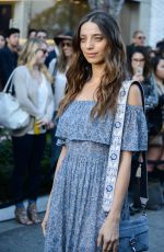 ANGELA SARAFYAN at Rebecca Minkoff Fashion Show in Los Angeles 02/04/2017