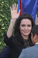 ANGELINA JOLIE Out in Cambodia 02/18/2017