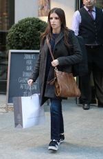 ANNA KENDRICK Out and About in New York 02/20/2017
