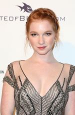 ANNALISE BASSO at 25th Annual Elton John Aids Foundation’s Oscar Viewing Party in Hollywood 02/26/2017