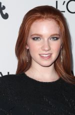 ANNALISE BASSO at Vanity Fair and L’Oreal Paris Toast to Young Hollywood in West Hollywood 02/21/2017