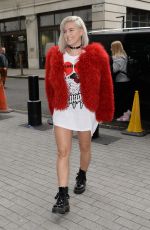 ANNE MARIE Arrives at BBC Radio 1 in London 02/16/2017