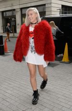 ANNE MARIE Arrives at BBC Radio 1 in London 02/16/2017