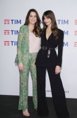 ANNEBELLE BELMONDO at 67th Sanremo Music Festival in Italy 02/07/2017