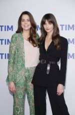 ANOUCHKA DELON at 67th Sanremo Music Festival in Italy 02/07/2017