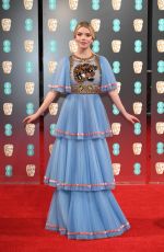 ANYA TAYLOR-JOY at Bafta 2017 Awards in London 02/12/2017