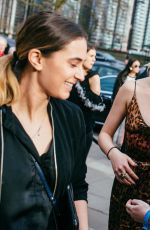 ANYA TAYLOR-JOY at Christopher Kane Fashion Show at London Fashion Week 02/20/2017