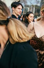 ANYA TAYLOR-JOY at Christopher Kane Fashion Show at London Fashion Week 02/20/2017