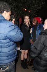ANYA TAYLOR-JOY Leaves Elle Style Awards in London 02/13/2017