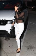 ARIEL WINTER at Catch LA in West Hollywood 02/14/2017